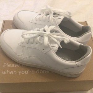 Everlane ReLeather Court Sneaker White Size 6 New in Box